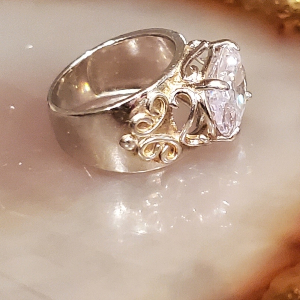 Sterling Silver CZ Ring